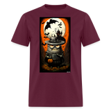 Batty - burgundy