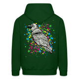 CROWS FEET Hoodie - forest green