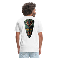 AFRICAN MASK - white