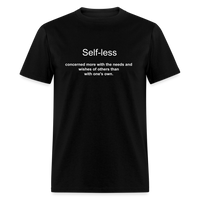 SELF-LESS - black