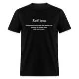 SELF-LESS - black