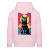 Sunny Cat Hoodie - pale pink