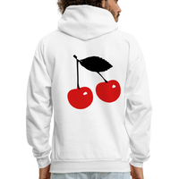 CHERRY TOP Hoodie - white