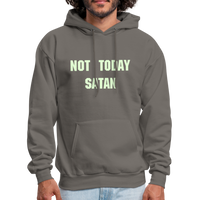 NOT TODAY Hoodie - asphalt gray