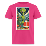 Alien Christmas - fuchsia