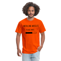 PLEASE WAIT - orange