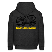 TRASH REMOVAL Hoodie - charcoal grey