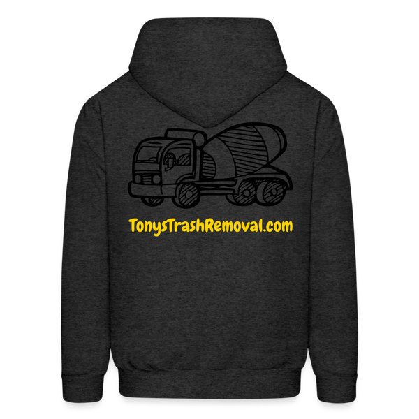 TRASH REMOVAL Hoodie - charcoal grey