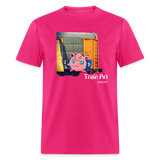 Train Art - fuchsia