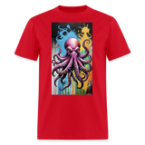 Octopus - red