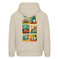 Cat Afternoon Hoodie - Sand