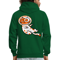SPACE CAT 3 Hoodie - forest green