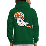 SPACE CAT 3 Hoodie - forest green