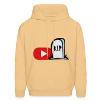 PLAY DEAD Hoodie - light yellow