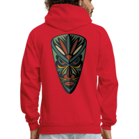 AFRICAN MASK - red