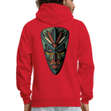 AFRICAN MASK - red