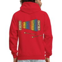 XYLOPHONE Hoodie - red