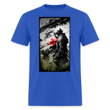 Fracture - royal blue