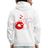 DONUT LOVE Hoodie - white