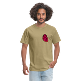 HEART AWARENSS - khaki