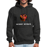 HEART ATTACK Hoodie - charcoal grey