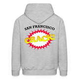 CRACK Hoodie - heather gray