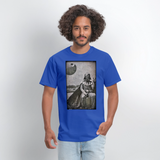 Peace - royal blue
