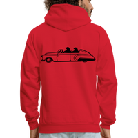 BEAR WITH ME Hoodie - red