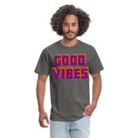 GOOD VIBES - charcoal