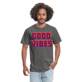 GOOD VIBES - charcoal