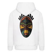 AFRICAN MASK 3 Hoodie - white