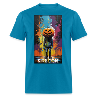 Pumpkin Head - turquoise