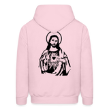 JESUS Hoodie - pale pink
