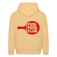 PING PONG CLUB Hoodie - light yellow