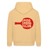 PING PONG CLUB Hoodie - light yellow