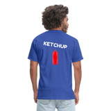 KETCHUP (Back Only) - royal blue