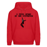 CHICS IN MY BASEMENT Hoodie - red