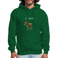 I EAT Hoodie - forest green