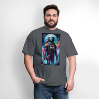 Astronaut  Fuzzy - charcoal