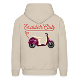 SCOOTER CLUB Hoodie - Sand