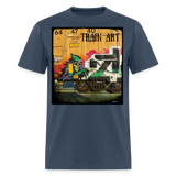 Train Art -  blue dusk