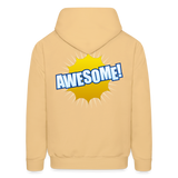AWESOME Hoodie - light yellow