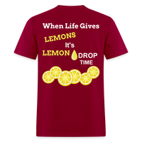 LEMONS - dark red