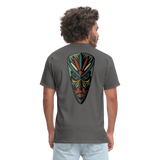 AFRICAN MASK - charcoal