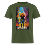 Pumpkin Head - military green