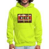 80's Hoodie - safety green
