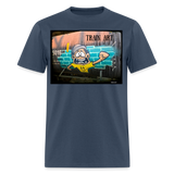 Train Art -  blue dusk