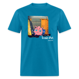 Train Art - turquoise