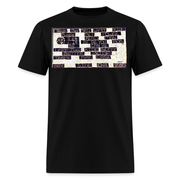 Words - black