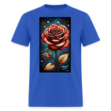Rose - royal blue